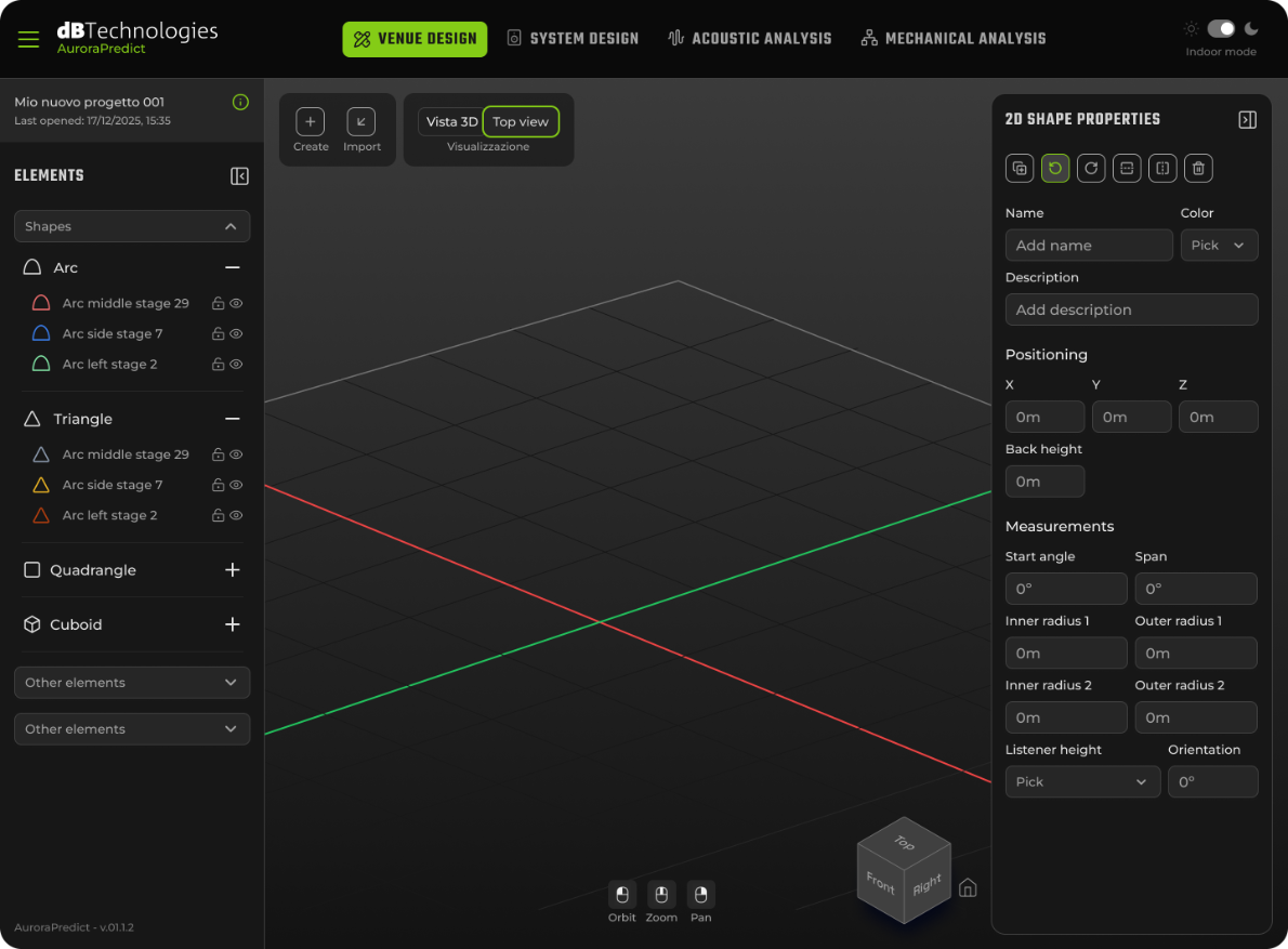 Aurora Predict indoor top view